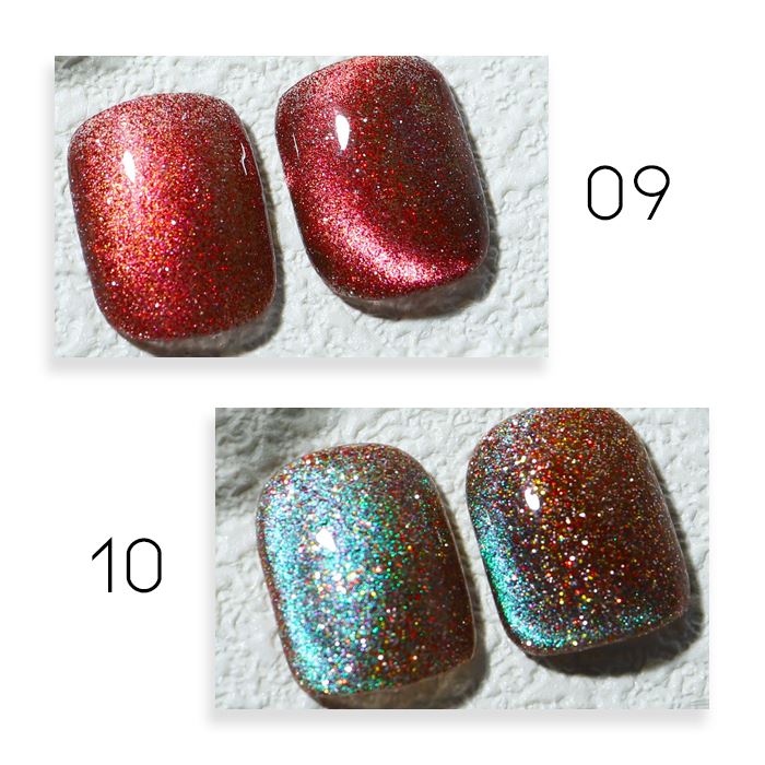 Galaxy Cat Eye Gel Nail Polish Nail Every Day And Night 09 