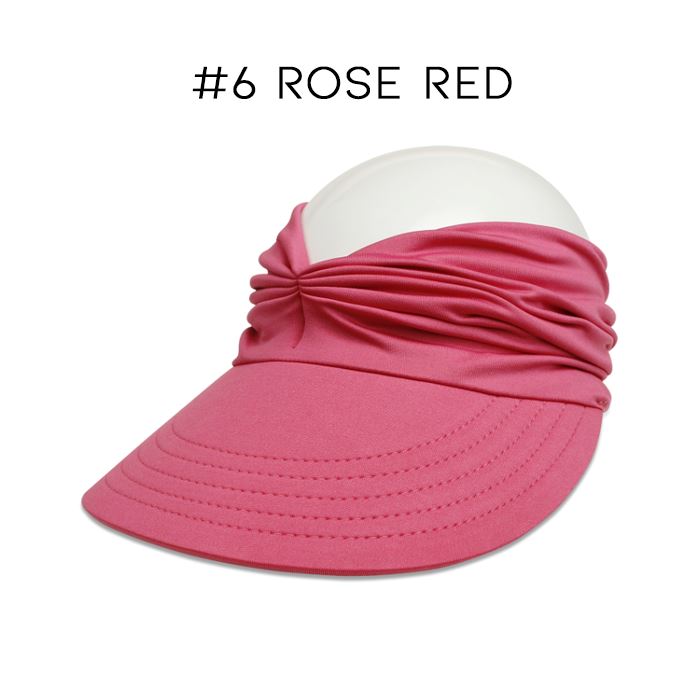 UV-Block Water Sports Hat Apparel & Accessories Every Day And Night #6 Rose Red 