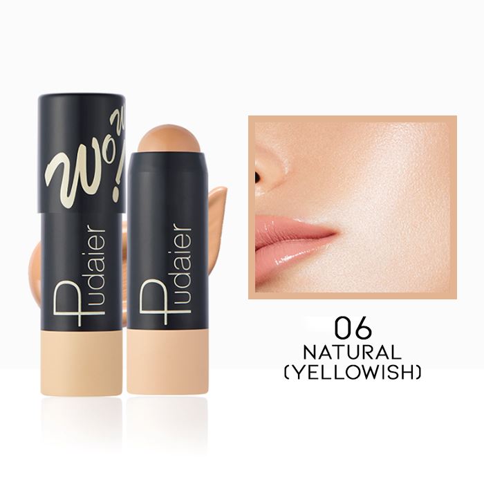 Second Skin High-Coverage Foundation Stick Make-up Every Day And Night 06 Natural (Yellowish) 