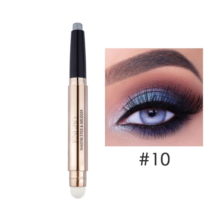 HighShine Eyeshadow Stick With Blender Make-up Every Day And Night #10 Purpoise 1pc 