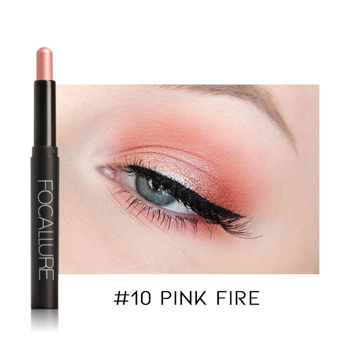 12HRS Waterproof Eyeshadow Stick make up Every Day And Night #10 Pink Fire 