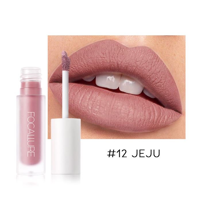12HRS Waterproof Matte Liquid Lipstick Make-up Every Day And Night #12 Jeju 