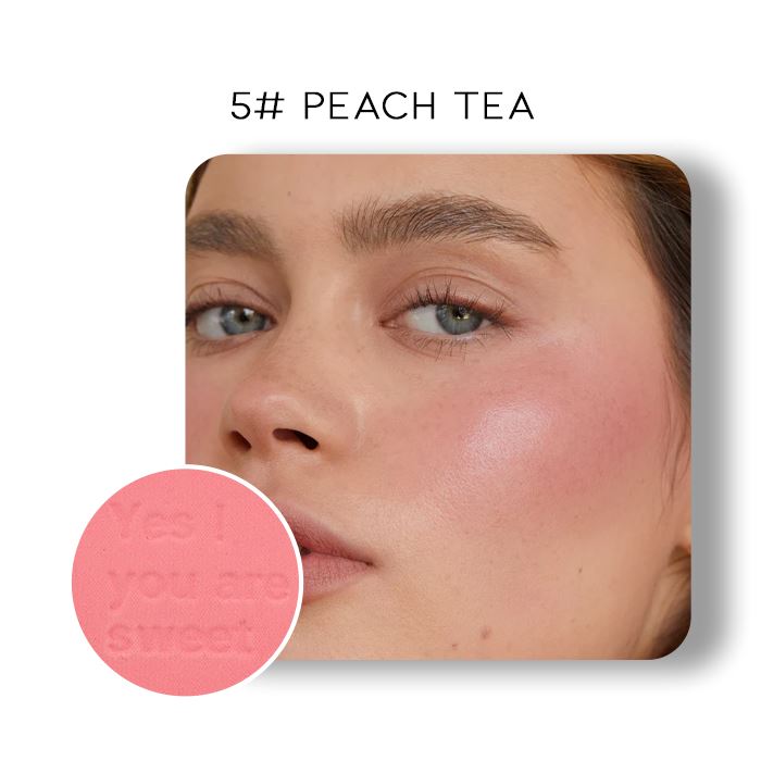 You Are Sweet Blush Make-up Every Day And Night 5# Peach Tea 