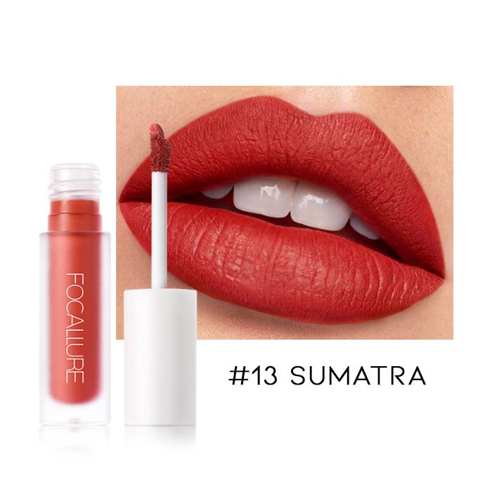 12HRS Waterproof Matte Liquid Lipstick Make-up Every Day And Night #13 Sumatra 