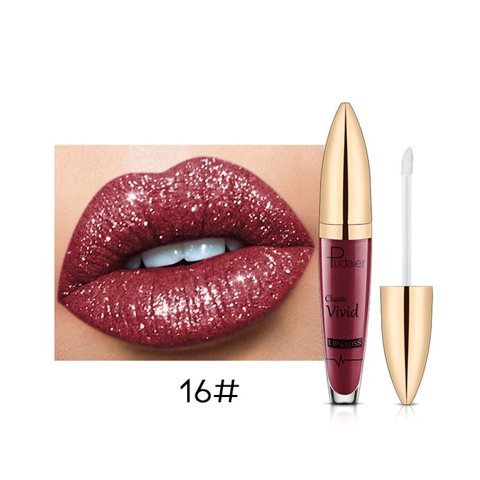 Special Matt to Glitter Liquid Lipstick Make-up Every Day And Night 16 Carmine 1pc 