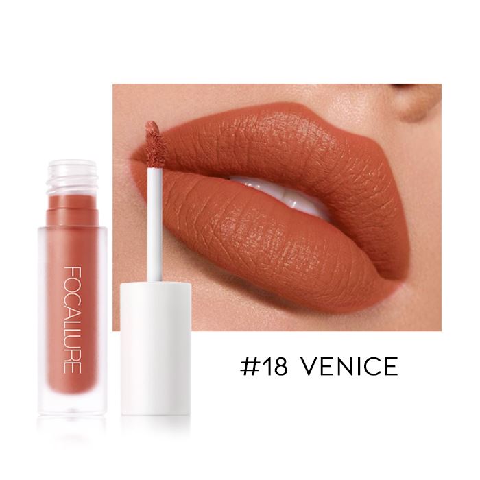 12HRS Waterproof Matte Liquid Lipstick Make-up Every Day And Night #18 Venice 