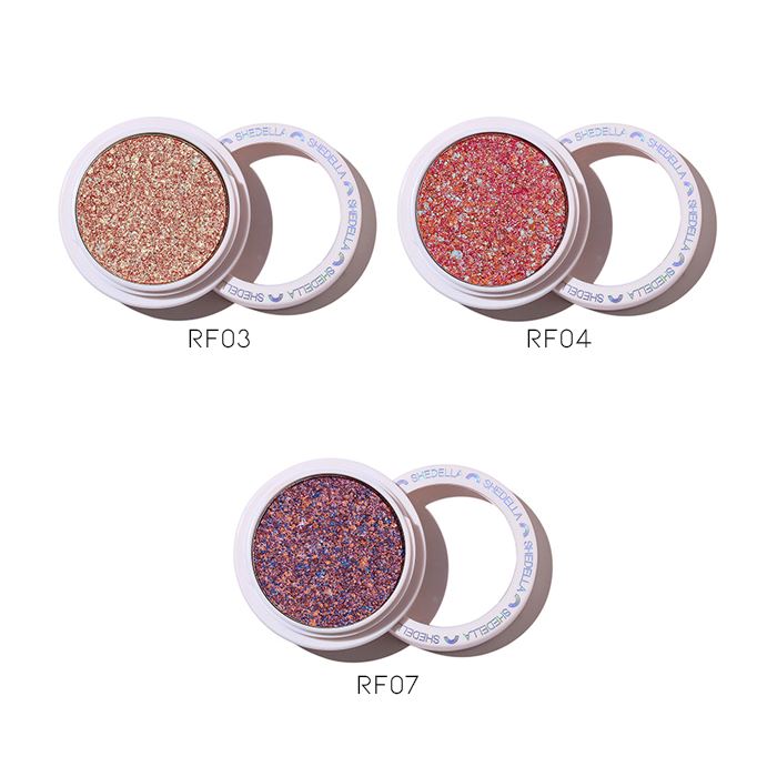 Rainbow Ball Eyeshadow (Shine Collection) Make-up Every Day And Night RF04 Rosewood 