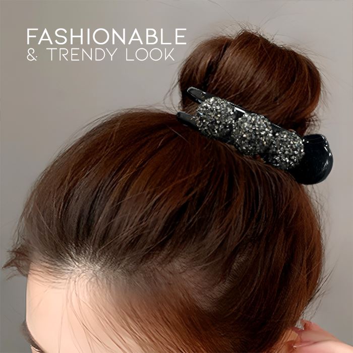 Small Hair Bun Vintage Claw Clip Hair Styling Tools Every Day And Night 