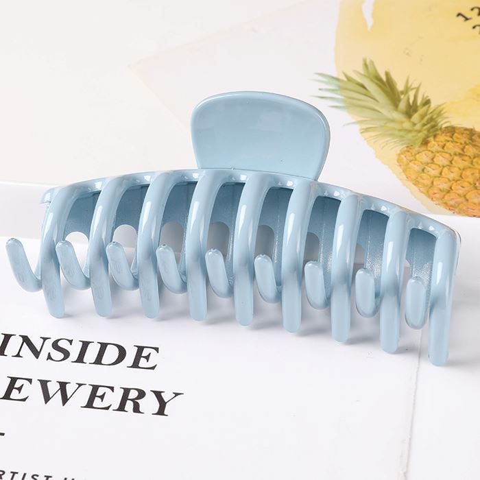 For Thick Hair Large Claw Clip (Shine Collection) Hair Styling Tools Every Day And Night 02 Blue 