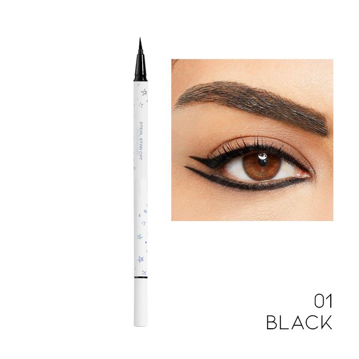 12HRS Waterproof Brush Tip Liquid Eyeliner Make-up Every Day And Night Black 2 pcs (38% OFF) $7.5 each 