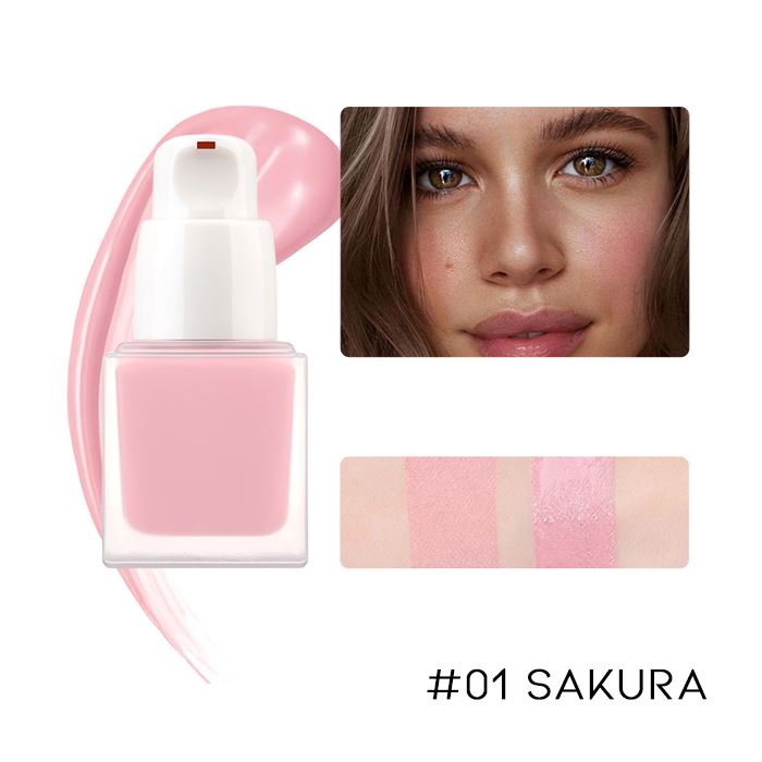 12HRS Waterproof Liquid Blush Make-up Every Day And Night 