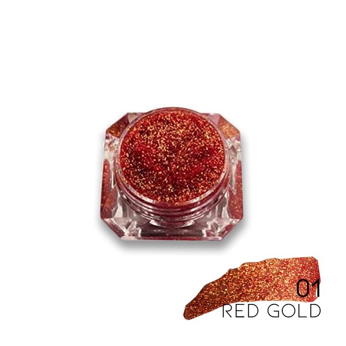 SuperSpark Glitter Jelly Gel Make-up Every Day And Night Red Gold 2pcs (38% OFF) $7.5 each 