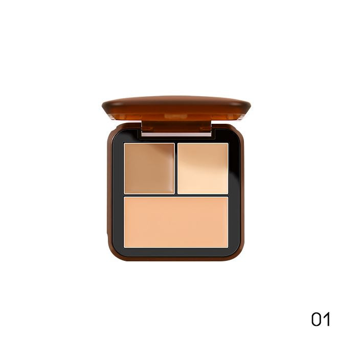 Face Highlight & Contour Cream Palette Make-up Every Day And Night 