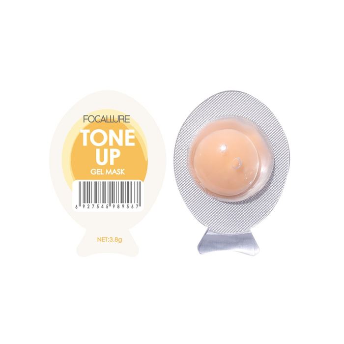 Lazy Skincare Rinse-Free Gel Mask (4pcs Set) Skin Care Every Day And Night Tone Up 1 Set 