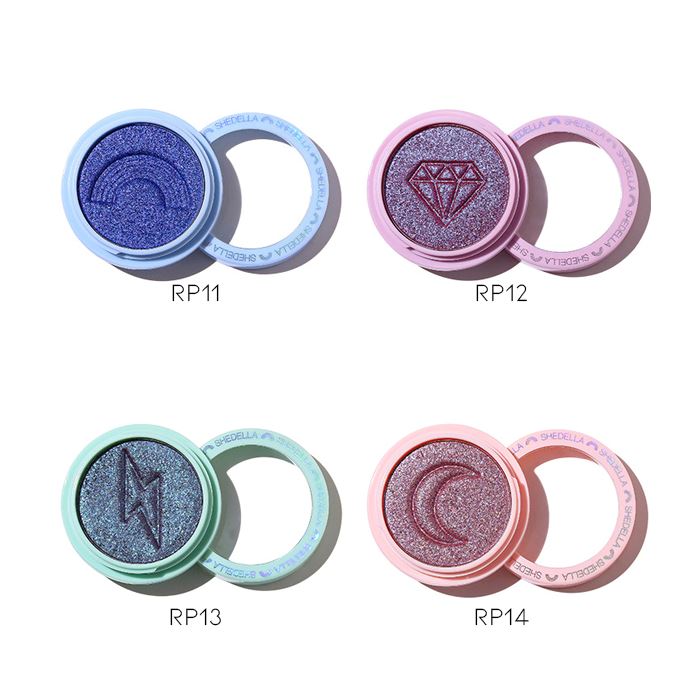 Rainbow Ball Eyeshadow (Pearl Collection) Nail Every Day And Night RP12 Purple Diamond 