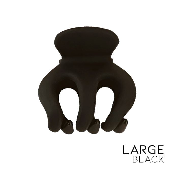 High Ponytail Strong Holding Claw Clip Hair Styling Tools Every Day And Night 2pcs Black Large 