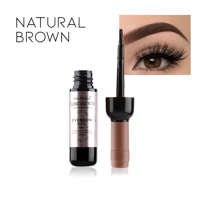 24HRS Tattoo Peel Off Brow Tint Make-up Every Day And Night Natural Brown 1 pc 