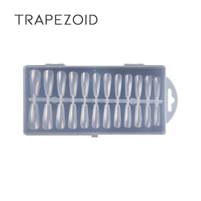 Seamless Transparent Fake Nails (240 pcs) Nail Every Day And Night 