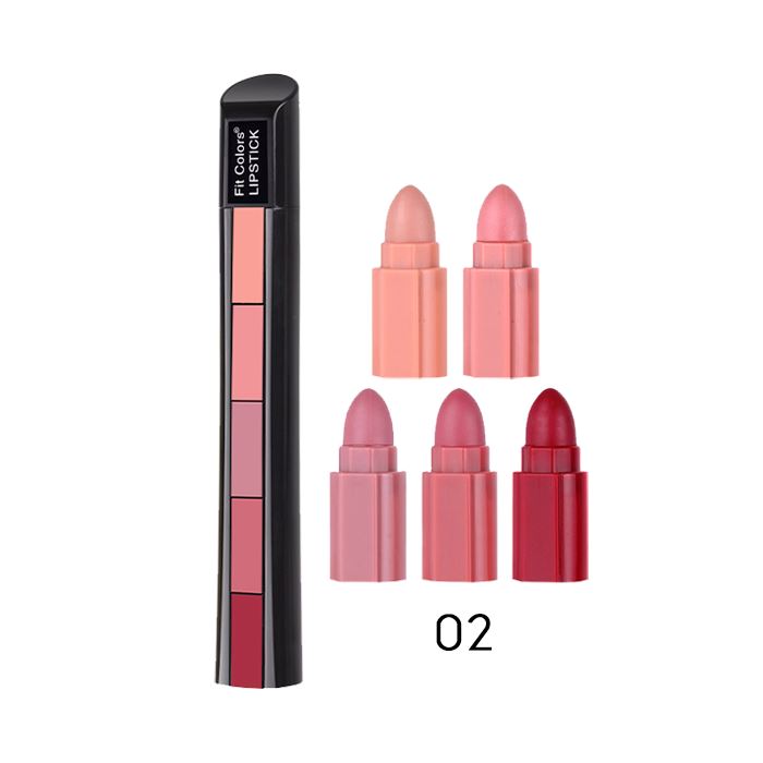 5in1 Bullet Lipstick Pen Make-up Every Day And Night 02 Nude 