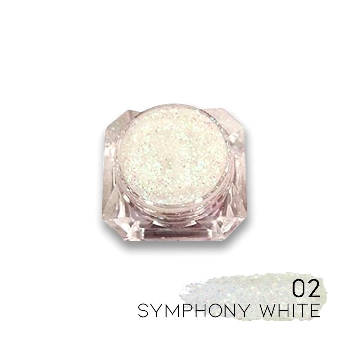SuperSpark Glitter Jelly Gel Make-up Every Day And Night Symphony White 1pc 