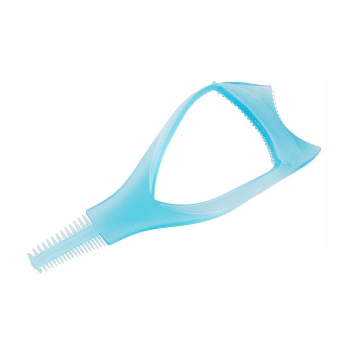 EyeLash Block Mascara Helper Eyelash Curlers Every Day And Night Blue 1pc 