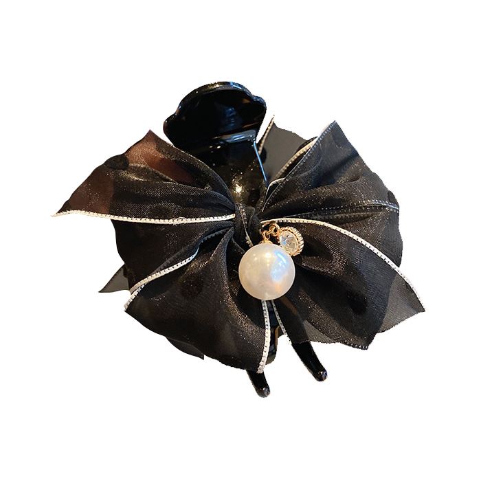 Small Hair Bun Bowknot Claw Clip Hair Styling Tools Every Day And Night 