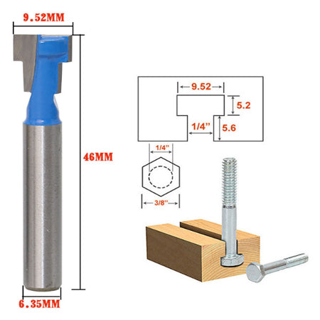 T-Slot Router Bit