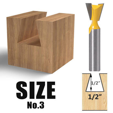 Shank Dovetail Joint Router Bit