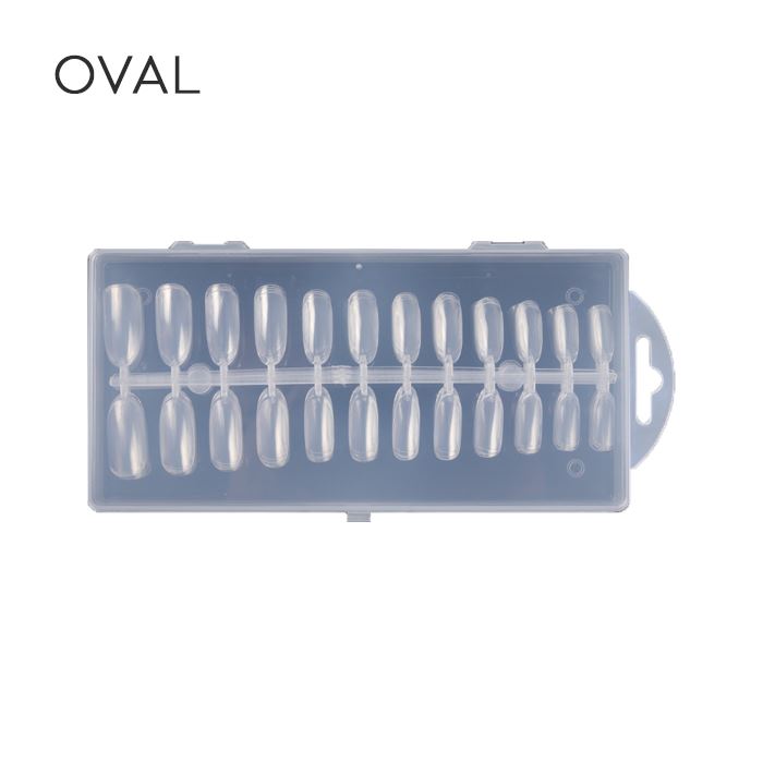 Seamless Transparent Fake Nails (240 pcs) Nail Every Day And Night 