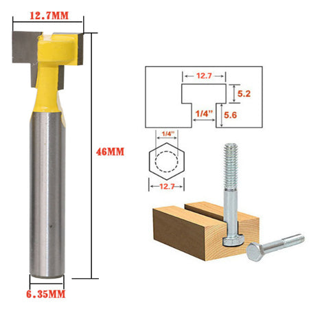 T-Slot Router Bit