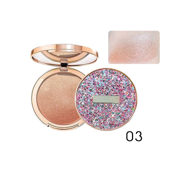HighShine Gradient Blush Make-up Every Day And Night 03 Cream Apricot 