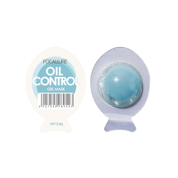 Lazy Skincare Rinse-Free Gel Mask (4pcs Set) Skin Care Every Day And Night Oil Control 1 Set 