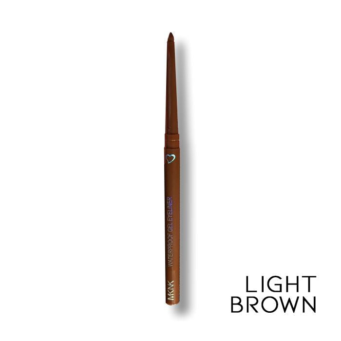 12HRS Waterproof Precise Gel Eyeliner Pen Every Day And Night Light Brown 1 pc 