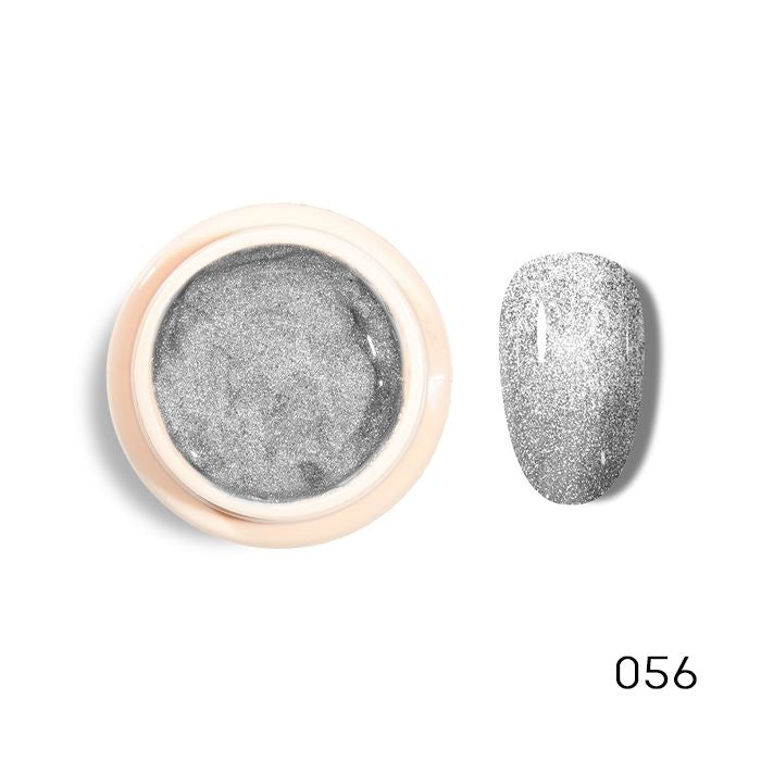 Cream-like Nail Gel (Fine Glitter Collection) Nail Every Day And Night 056 Mithril 