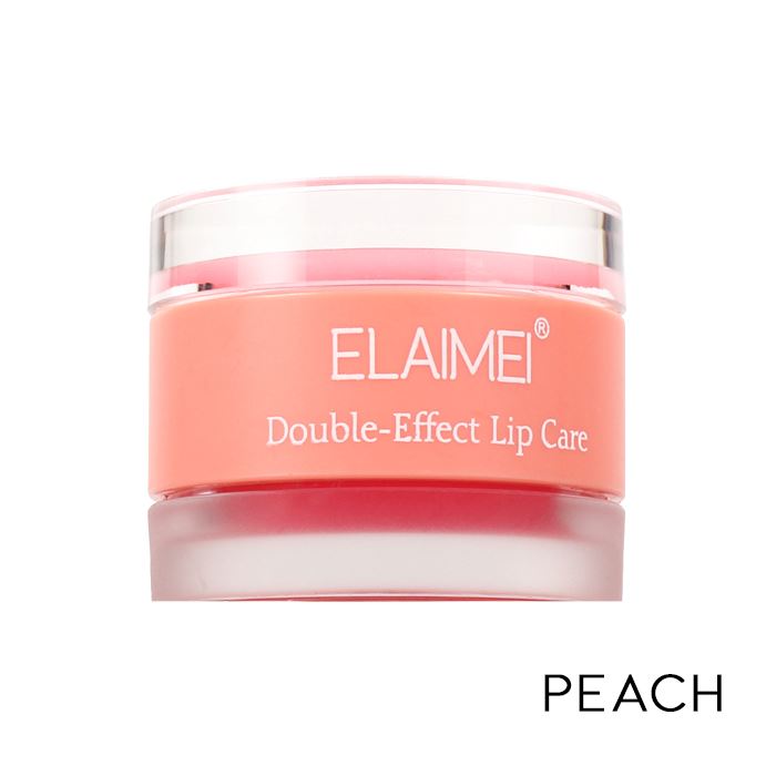 2-in-1 Intense Lip Care Set Make-up Every Day And Night Peach 1pc 