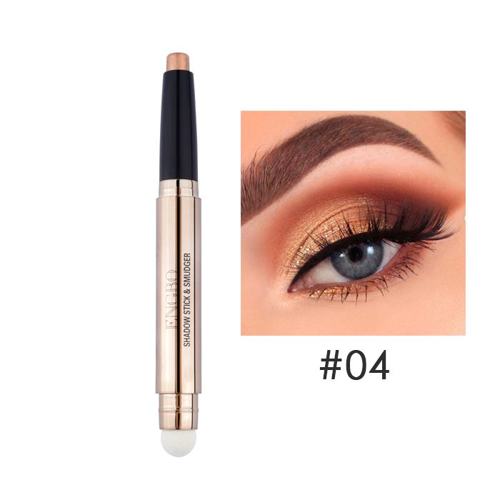 HighShine Eyeshadow Stick With Blender Make-up Every Day And Night #04 Tawny 1pc 