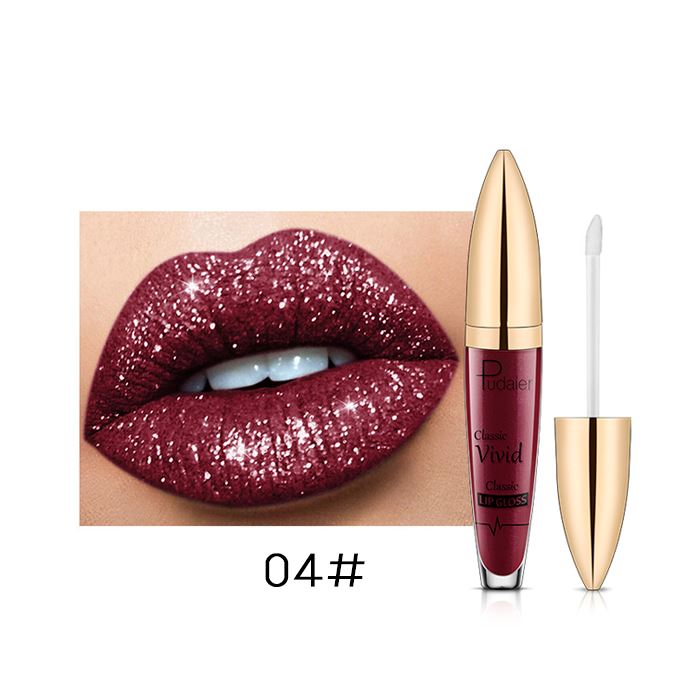 Special Matt to Glitter Liquid Lipstick Make-up Every Day And Night 04 Garnet 1pc 