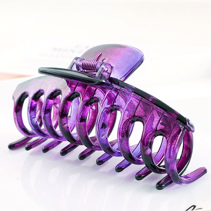 For Thick Hair Large Claw Clip (Transparent Collection) Hair Styling Tools Every Day And Night 10 Amethyst 