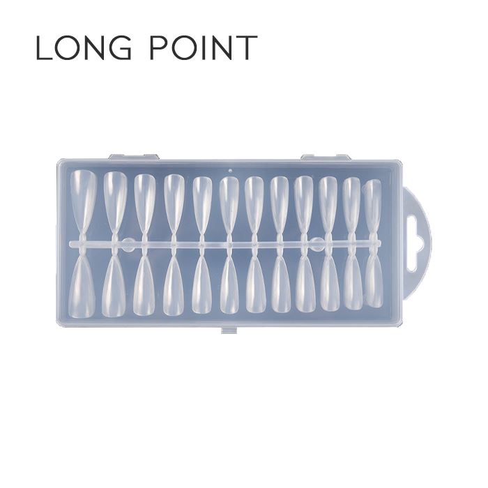 Seamless Transparent Fake Nails (240 pcs) Nail Every Day And Night 