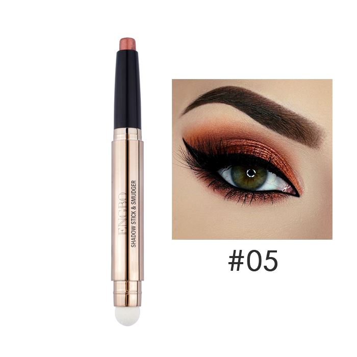 HighShine Eyeshadow Stick With Blender Make-up Every Day And Night #05 Orange 1pc 