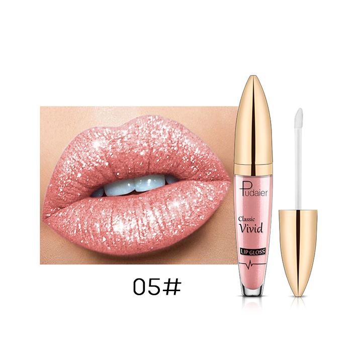 Special Matt to Glitter Liquid Lipstick Make-up Every Day And Night 05 Peach 1pc 