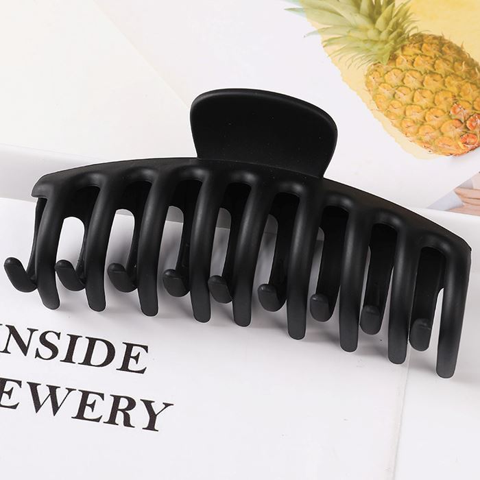 For Thick Hair Large Claw Clip (Matte Collection) Hair Styling Tools Every Day And Night 05 Black 