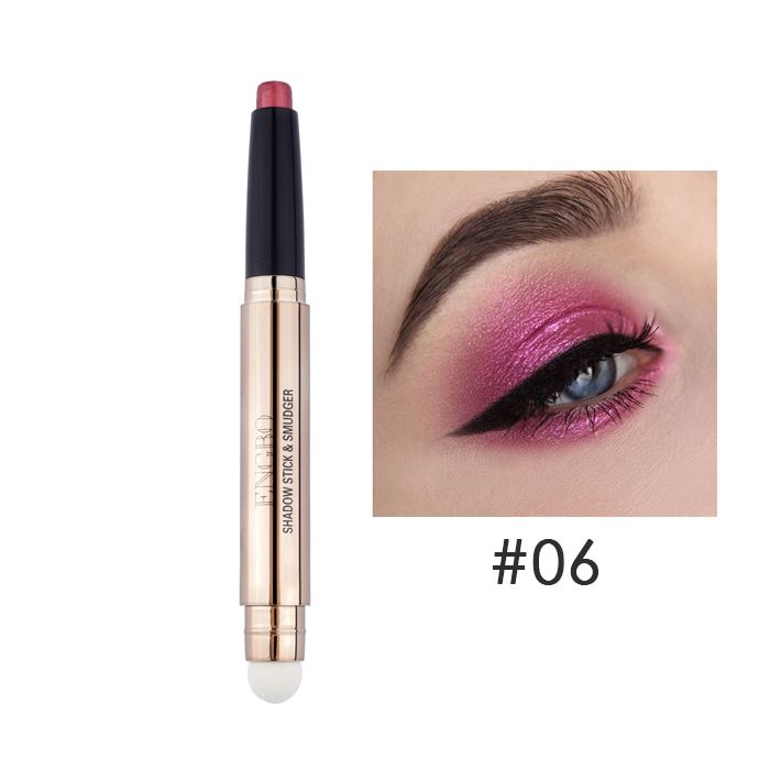 HighShine Eyeshadow Stick With Blender Make-up Every Day And Night #06 Raspberry 1pc 