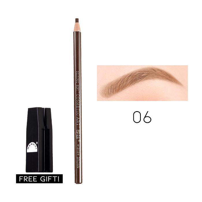 12HRS Super Pigmented Brow Pencil Make-up Every Day And Night Blonde Brown 1set 