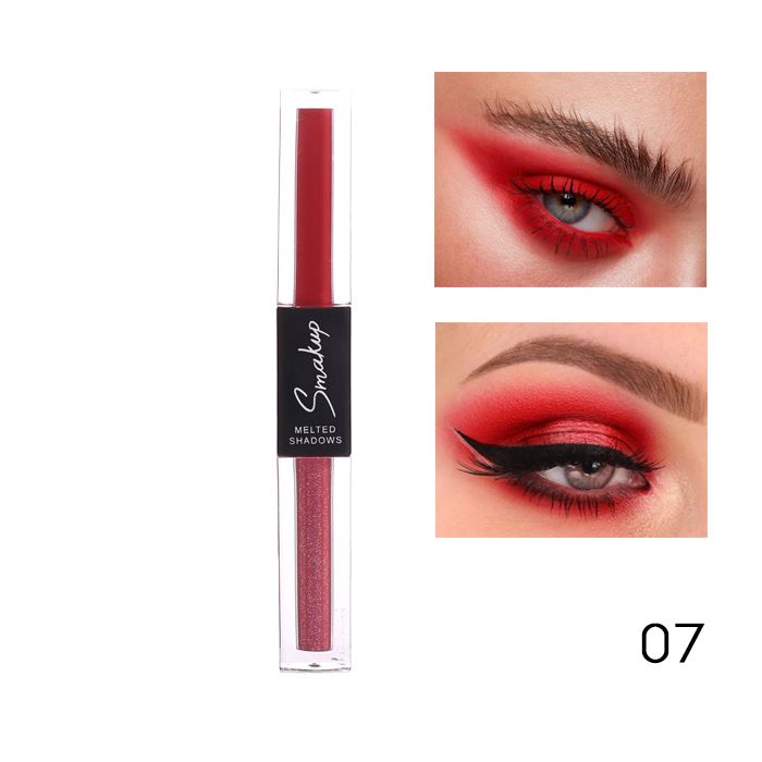 Matt & Glitter 2-In-1 Liquid Eyeshadow Make-up Every Day And Night 