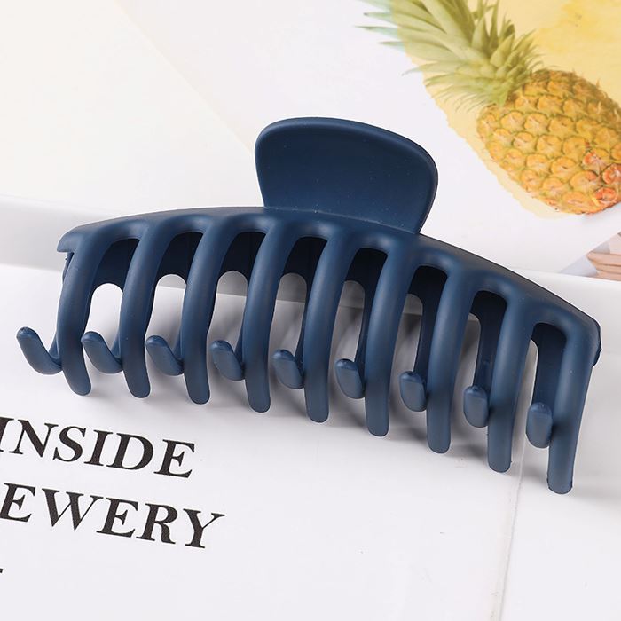 For Thick Hair Large Claw Clip (Matte Collection) Hair Styling Tools Every Day And Night 07 Ink Blue 