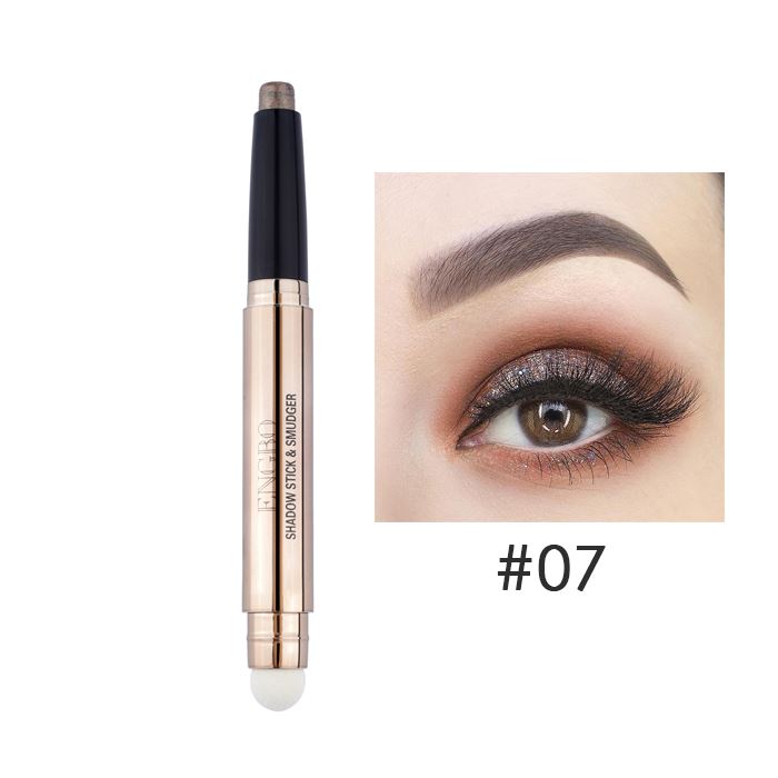 HighShine Eyeshadow Stick With Blender Make-up Every Day And Night #07 Brown 1pc 