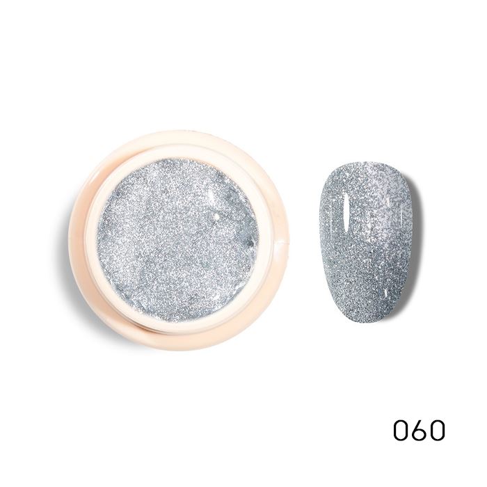 Cream-like Nail Gel (Fine Glitter Collection) Nail Every Day And Night 060 Pearlscent 