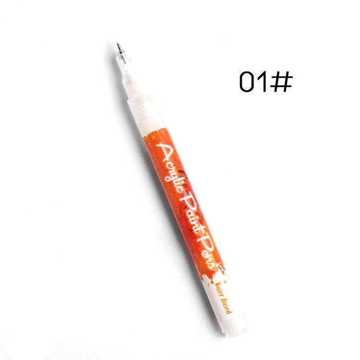 Ultra Thin Curve Manicure Felt Pen Nail Every Day And Night 01# 2pcs (38% OFF) $10 Each 