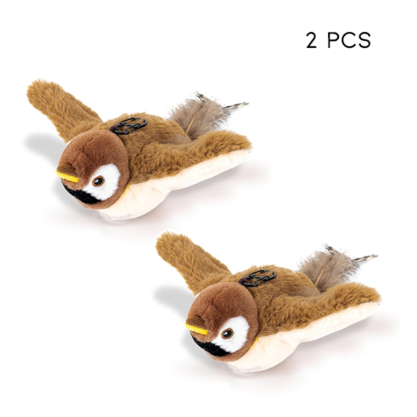 Cat Toys Flapping Bird Sparrow